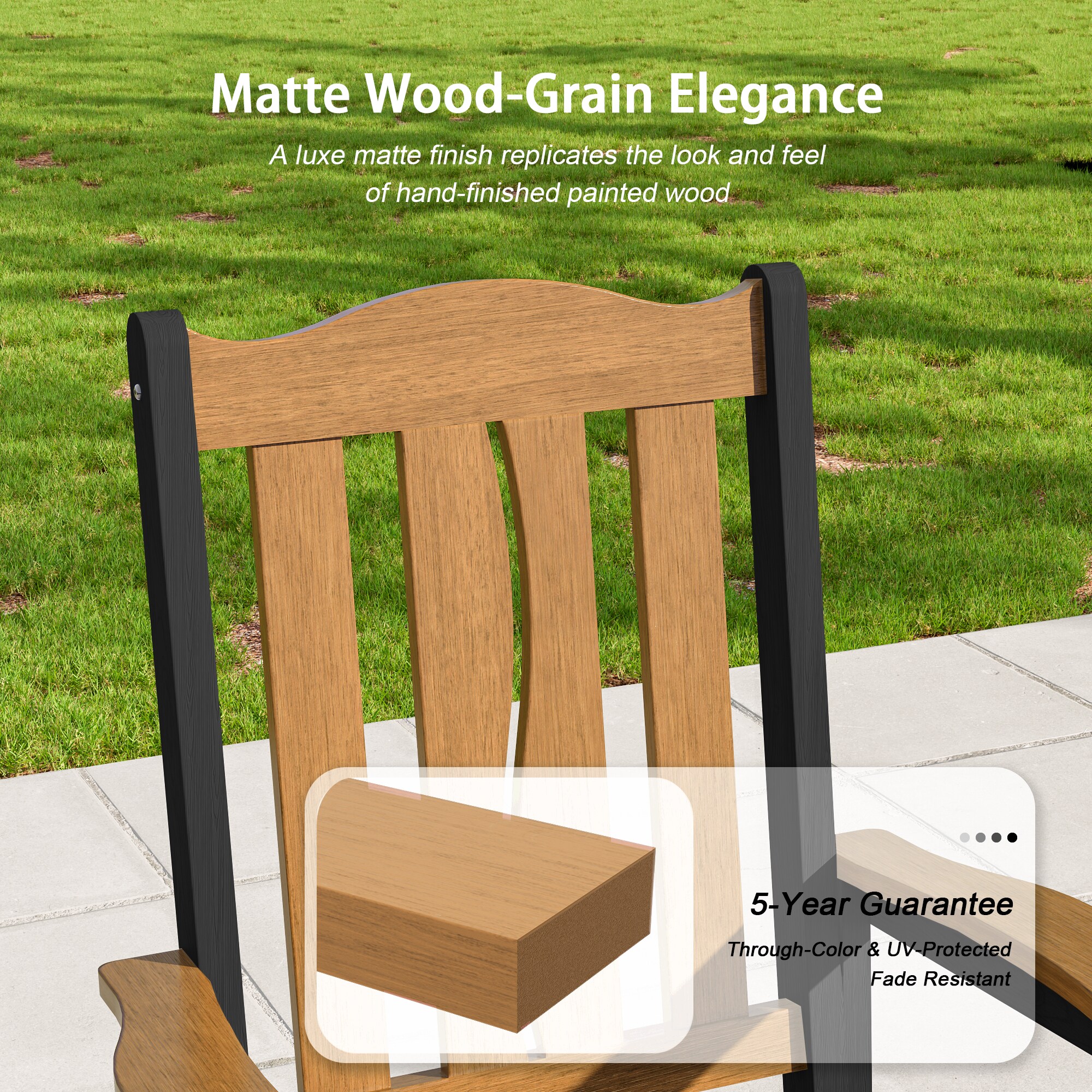 Rattaner LMK-PE-TS-69TB Patio-Chairs - View #5