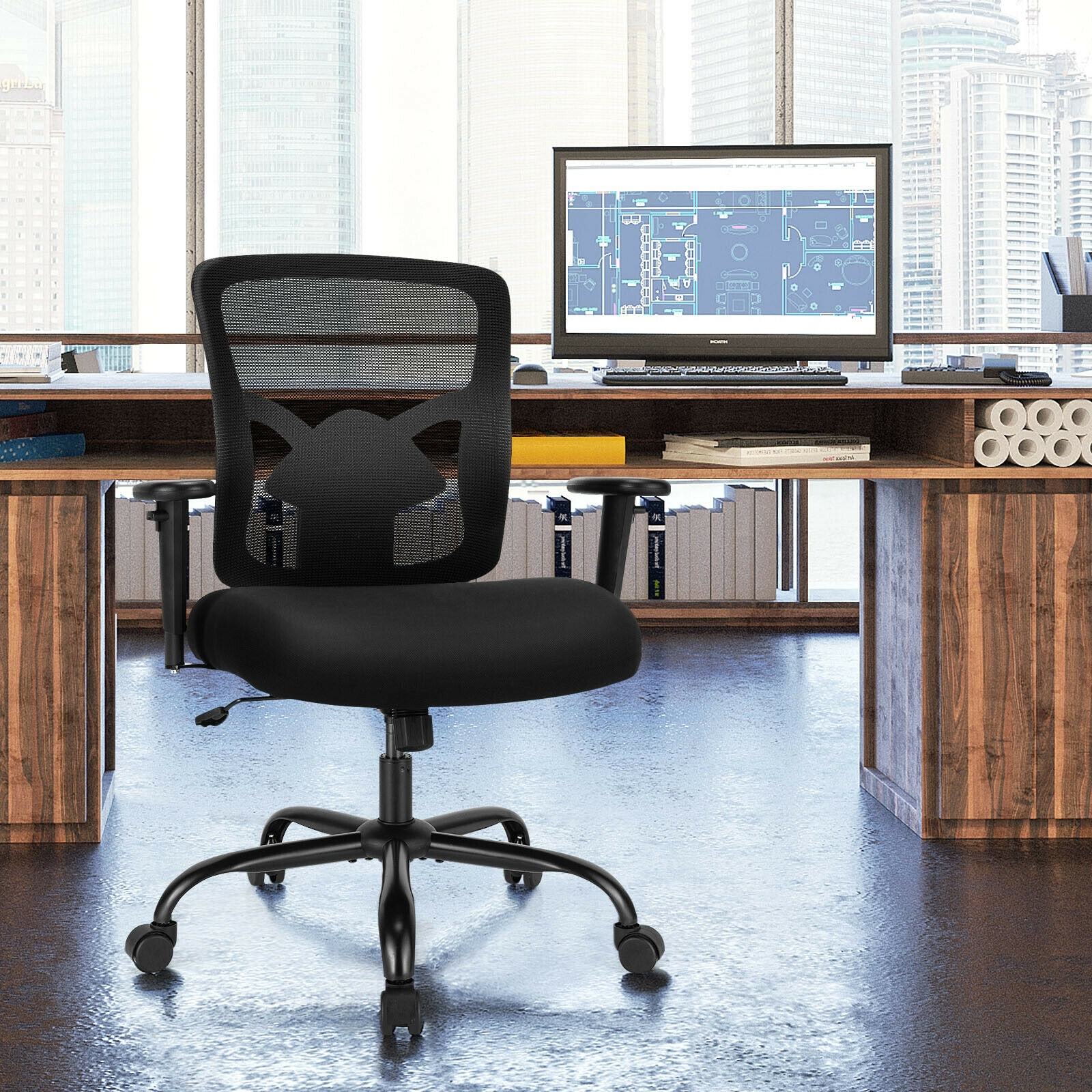 Slickblue D-CO-40476WH Office-Chairs - View #3
