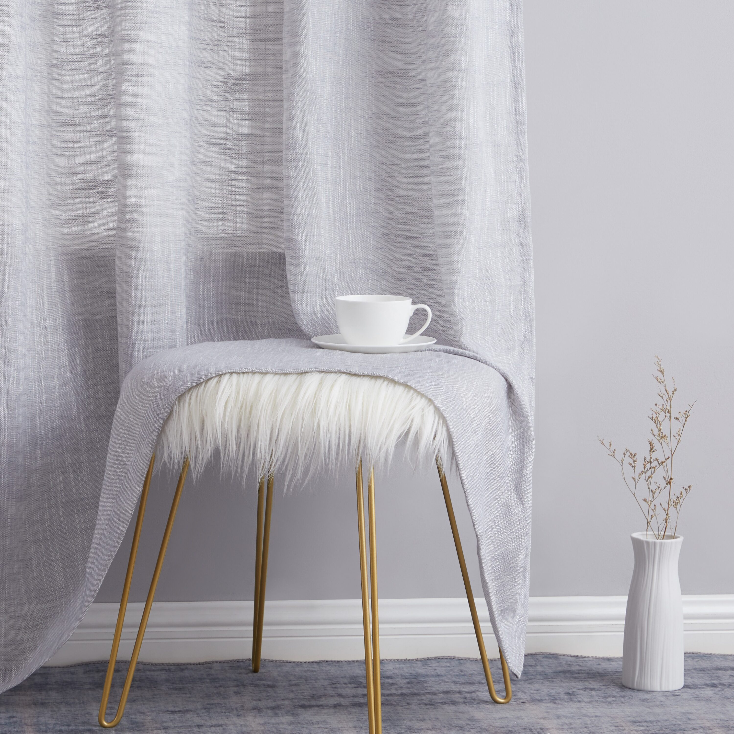 HLC.me MAD-LNGR-LTGRY72 curtains - View #5