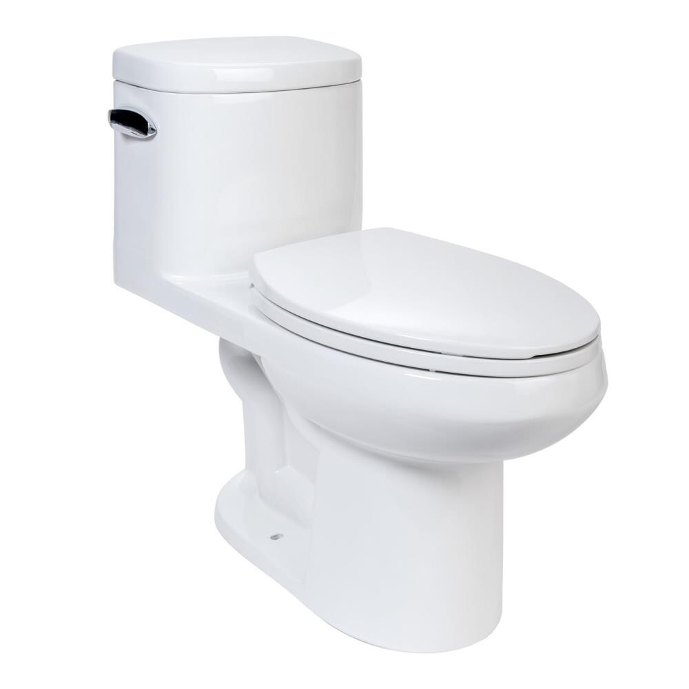 Miseno MNO120C 1.28 GPF Hight Efficiency One-piece Elongated Chair Height Toilet for sale online 