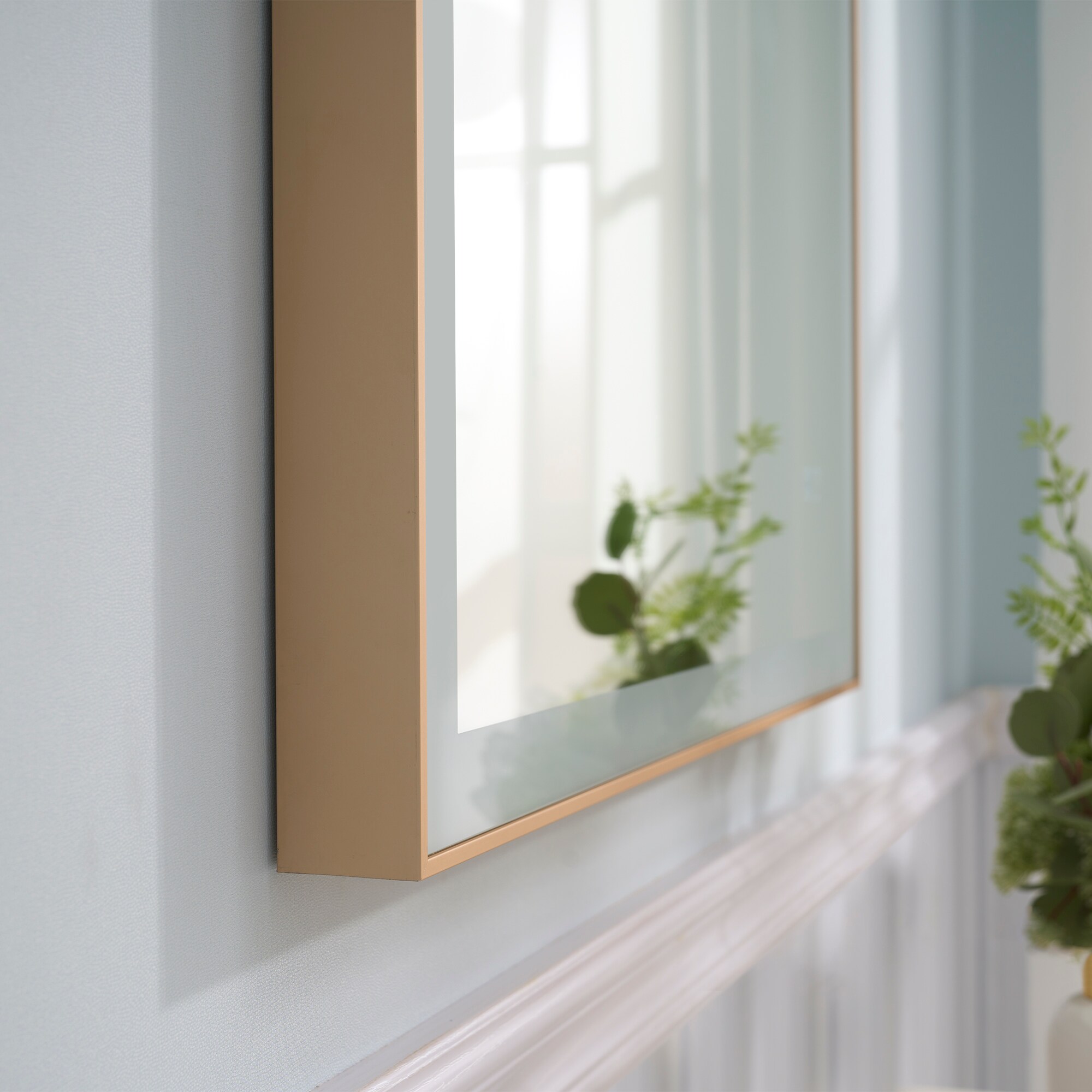 WELLFOR W5FM2432GD Framed-Bath-Mirrors - View #16