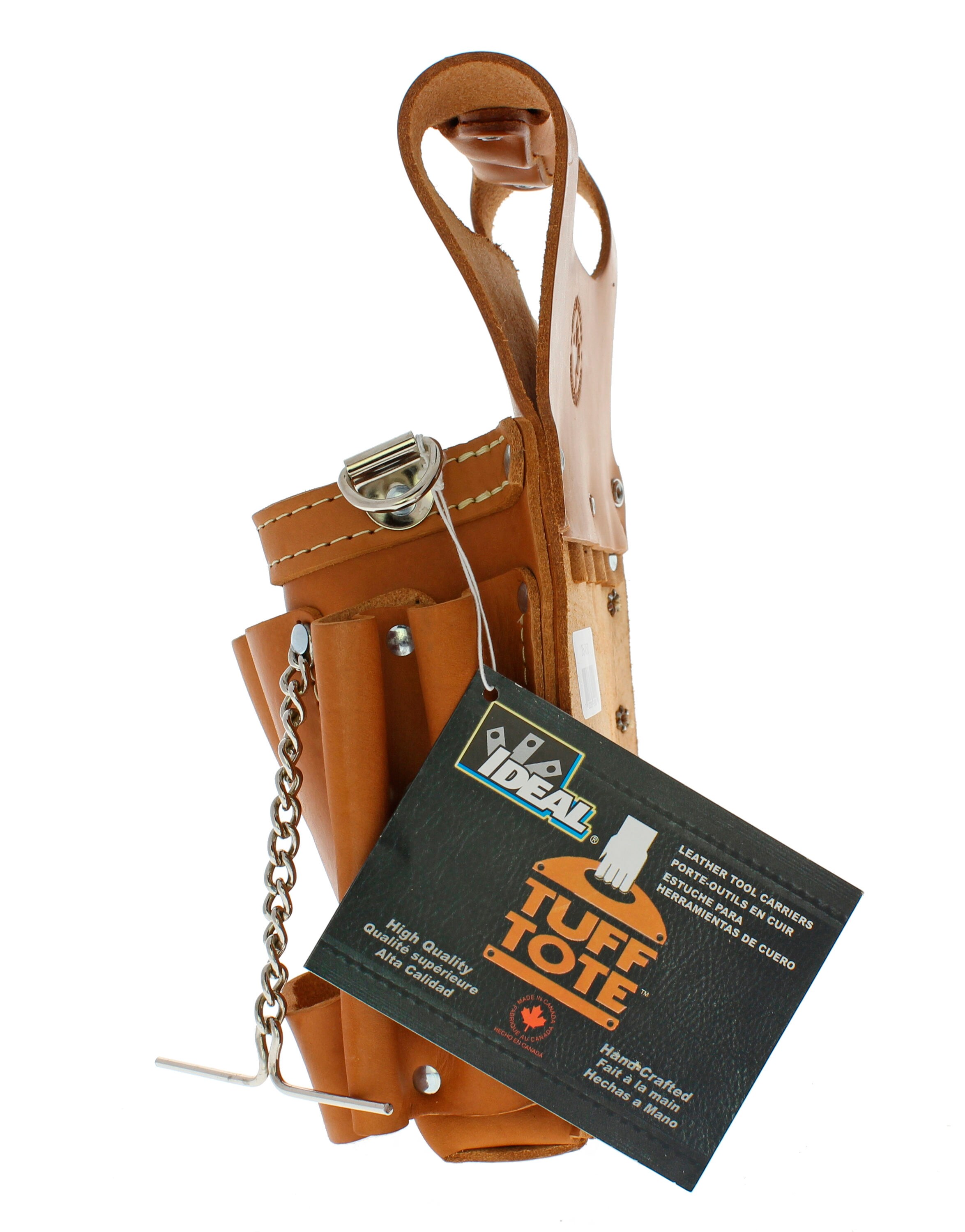 IDEAL Leather Electrician Tool Pouch in the Tool Pouches department at