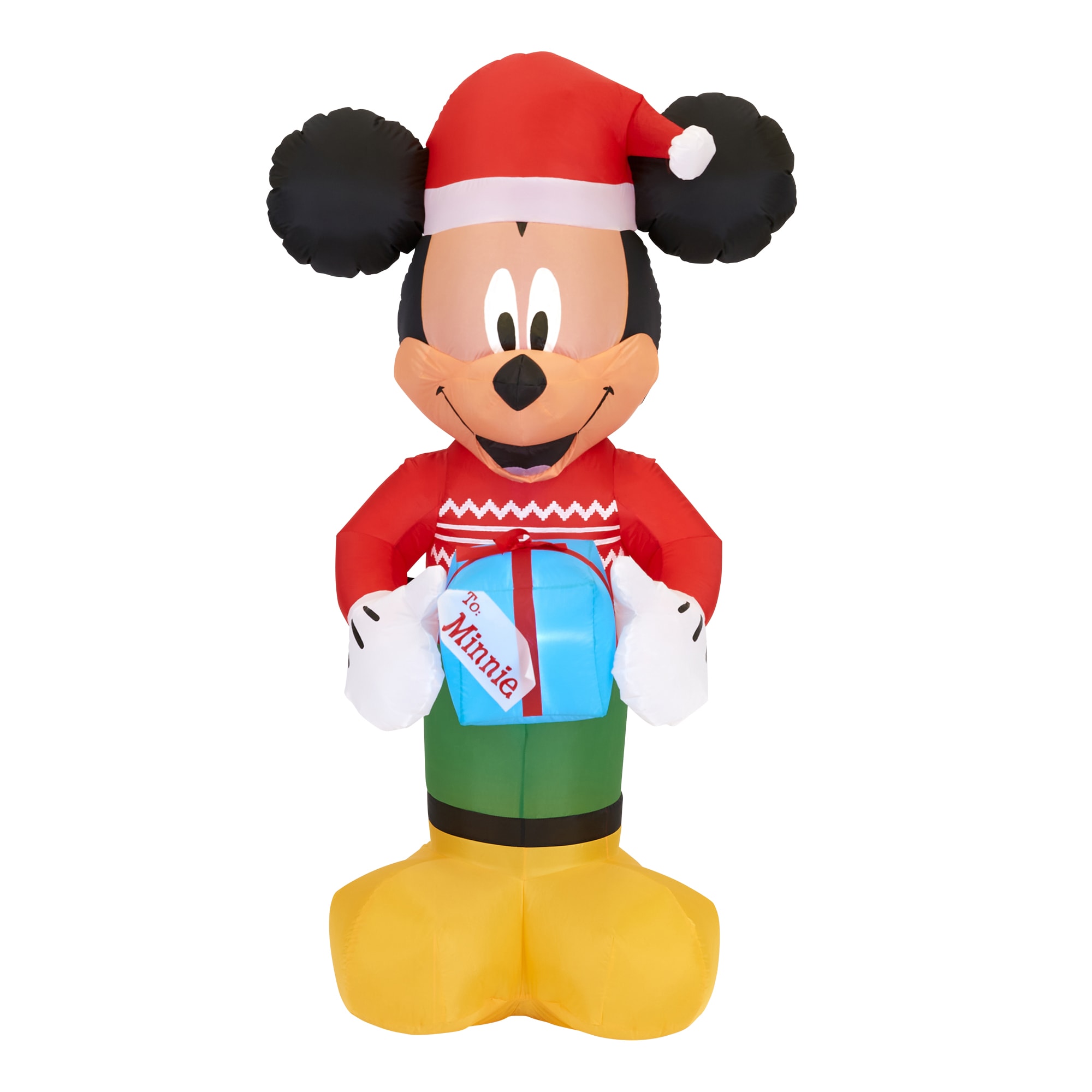 Disney 6.99-ft Lighted Mickey Mouse Christmas Inflatable at
