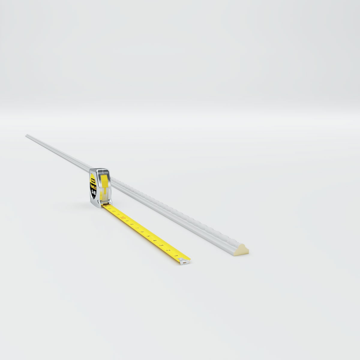 Ekena Millwork MLD01X00BU Chair-Rail-Moulding - View #6