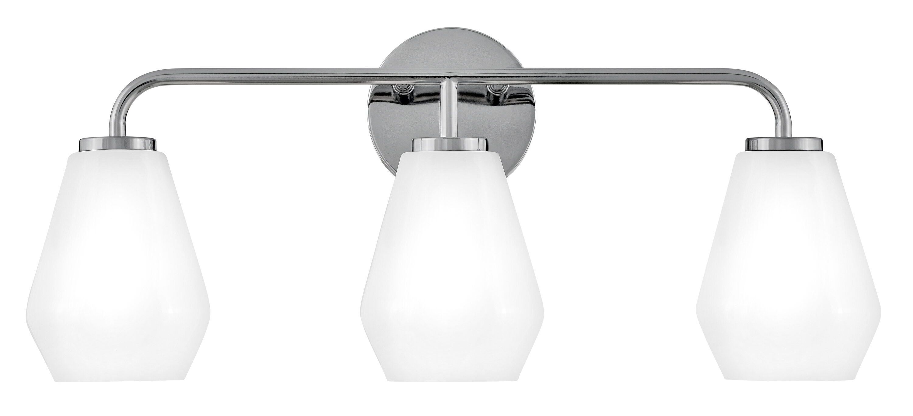 Lark 85503CM Gio 24-in 3 -Light Polished Chrome Transitional Vanity light