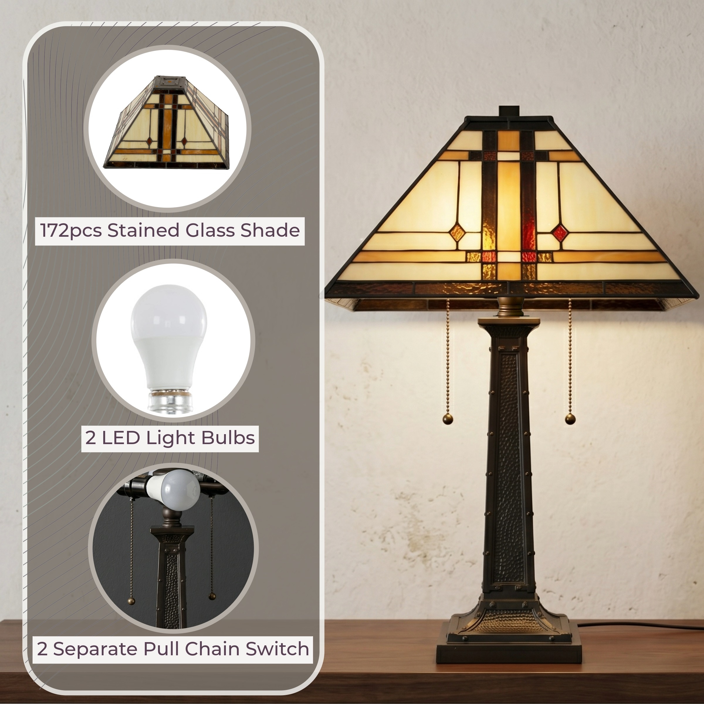 Hastings Home 760704KVW Desk-Table-Lamps - View #4