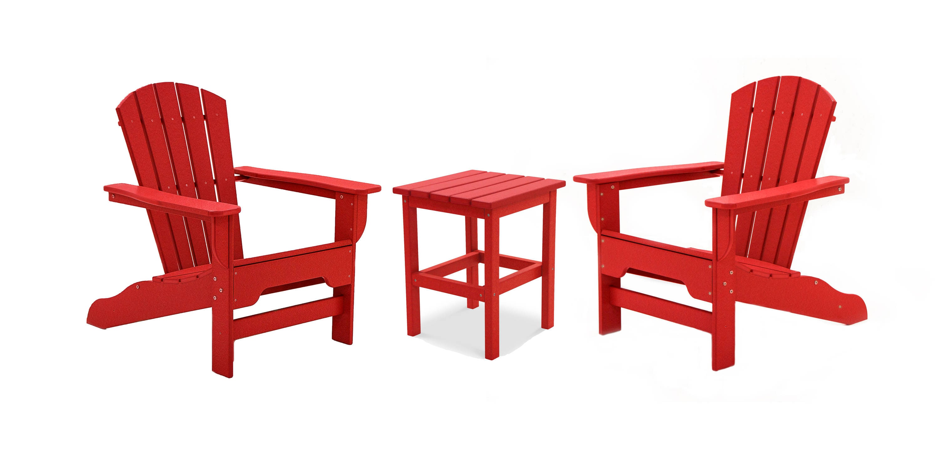 DuroGreen BR3529SETBR Boca Raton 3 -Piece Patio Conversation Set