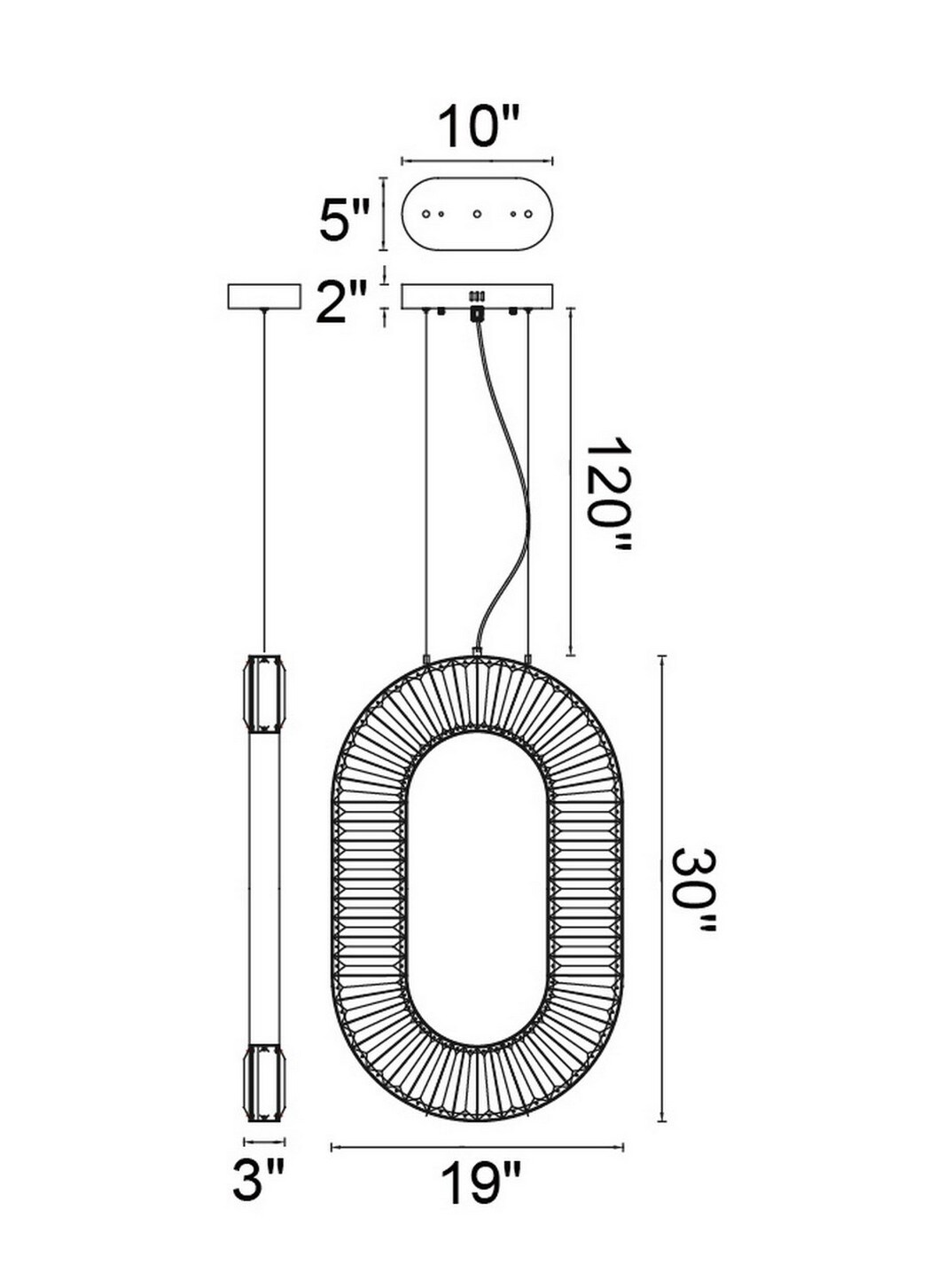 CWI Lighting 1219P19-1-625-O b090015 - View #8