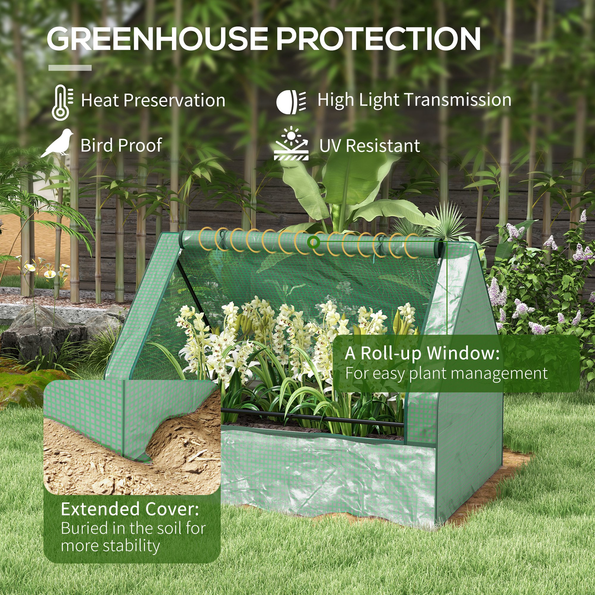 Outsunny 845-969V00GN Raised-Garden-Beds - View #5