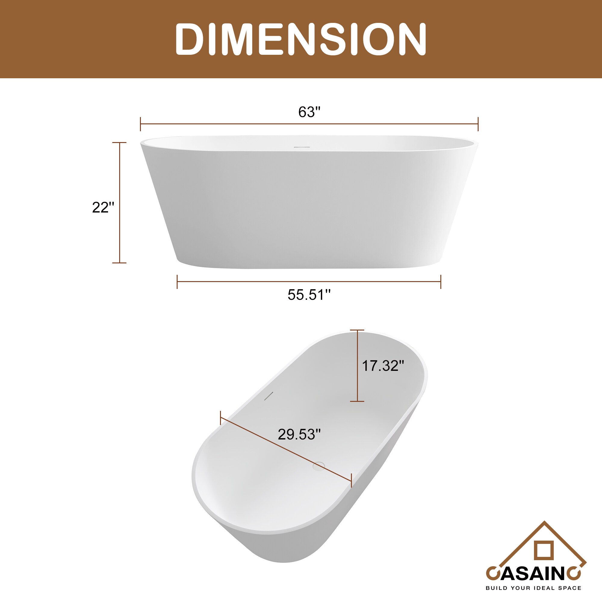 CASAINC CASADGTUB02 bathtubs - View #9