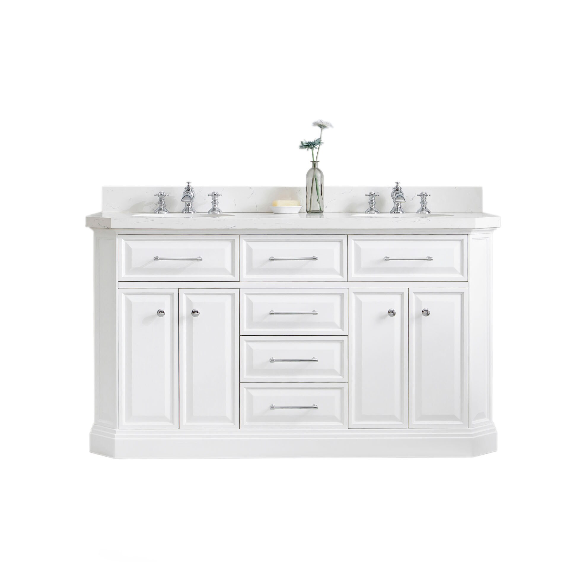 Water Creation PA60C-0113PW Bath-Vanity-Combo - View #2