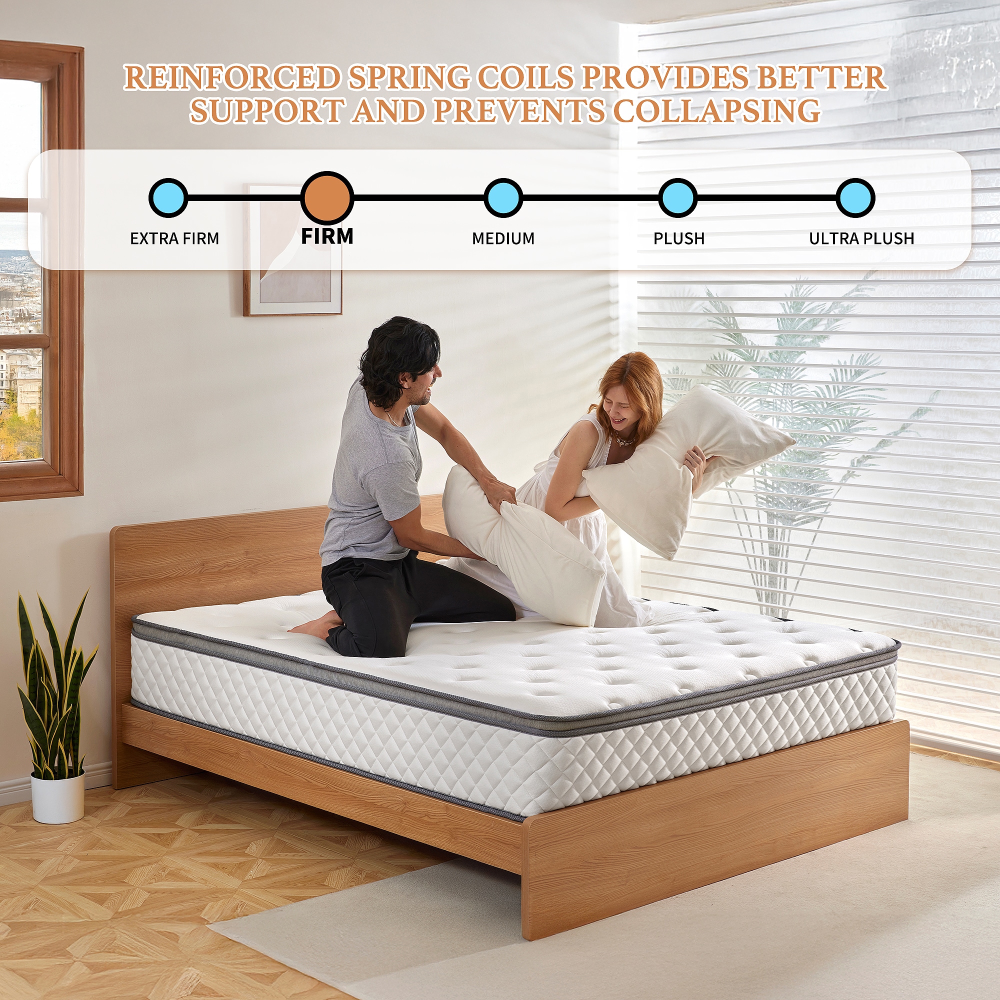 Ifluous LSMH30-10F Mattresses-Boxsprings - View #3