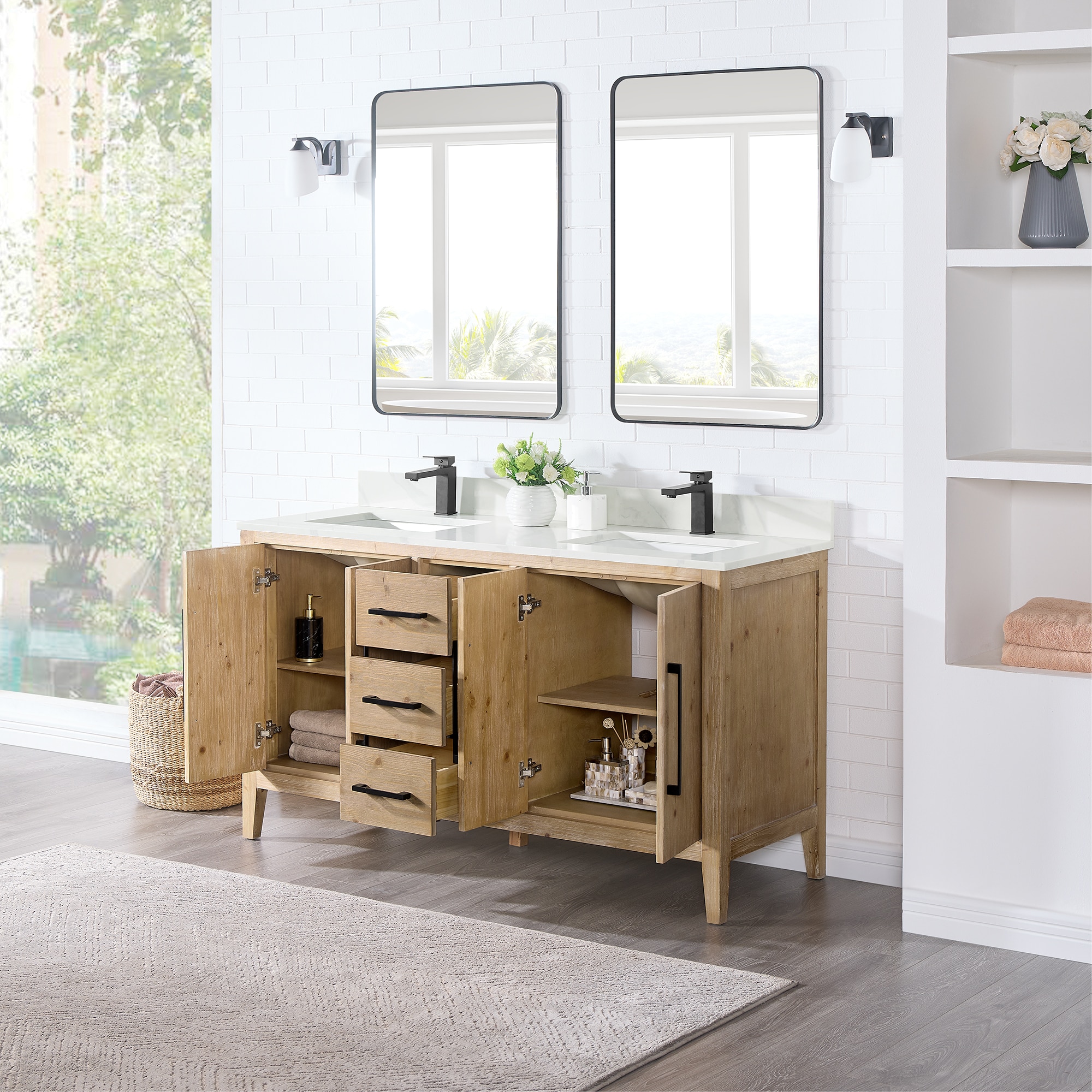 Altair 558060-WF-CWQ Bath-Vanity-Combo - View #3