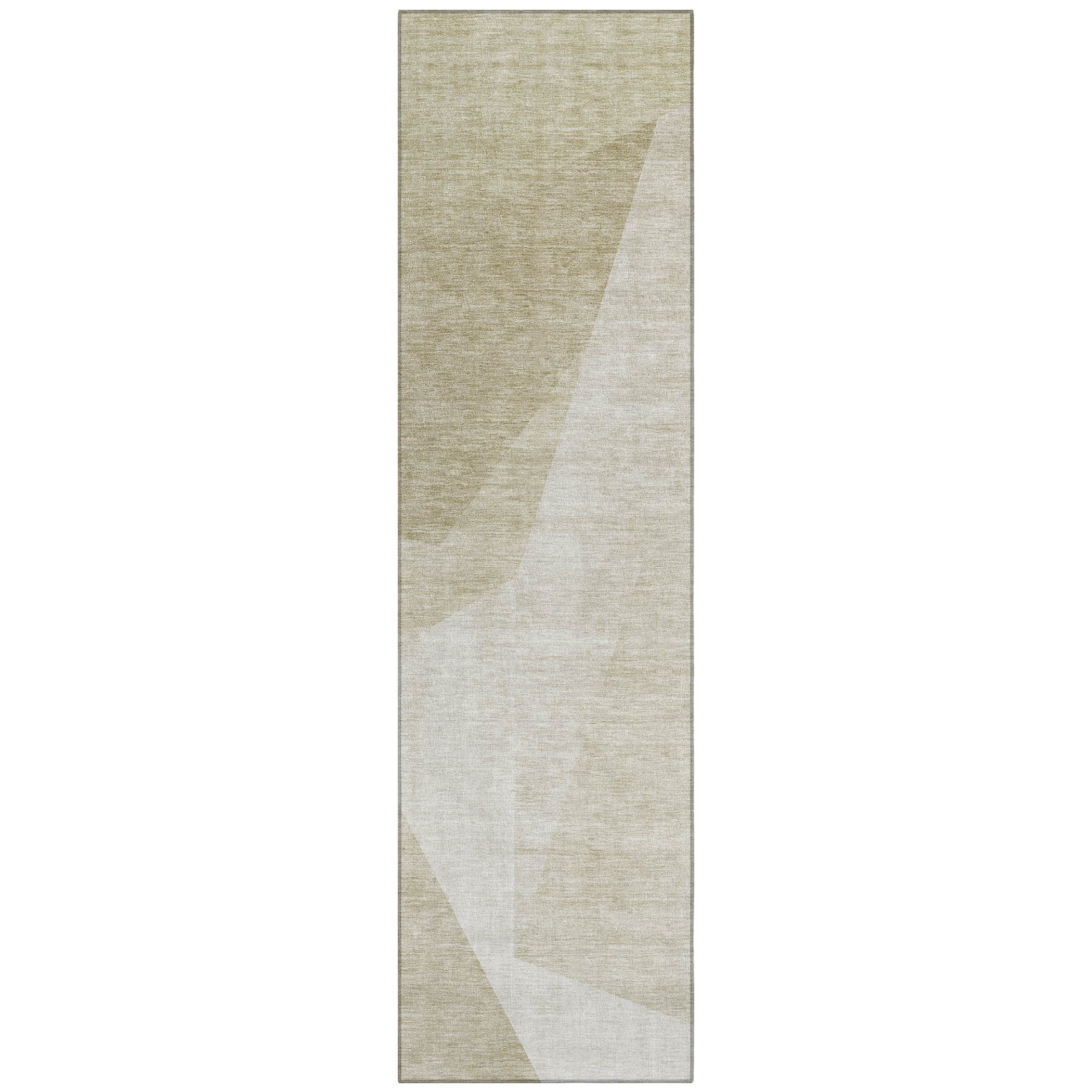 Addison Rugs ACN716BG2X8 Chantille ACN716BG 2 x 7 (ft) Polyester Beige Rectangular Indoor/Outdoor Geometric Machine washable Area rug