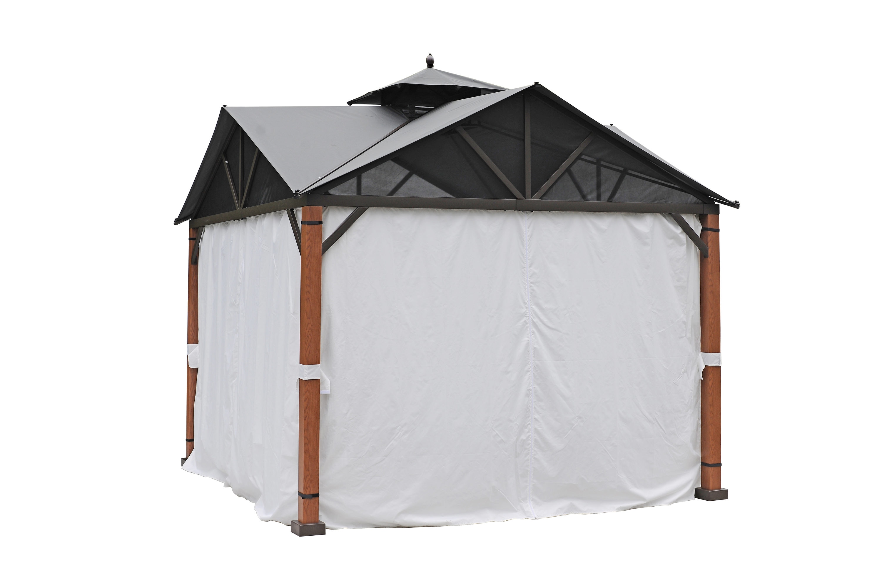 Style Selections TPGAZ2307B Wood-Resin-Gazebos - View #11