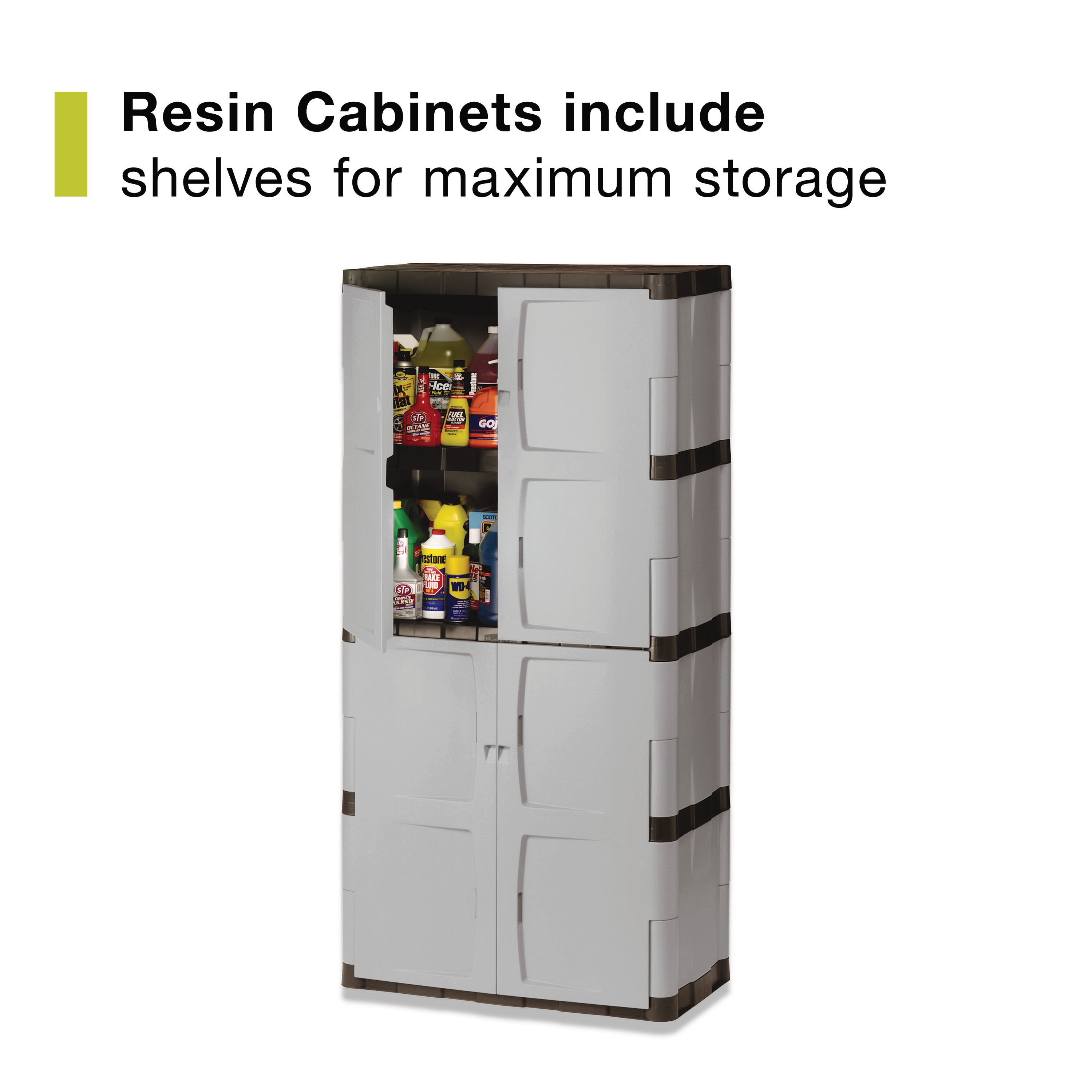 Rubbermaid FG708300MICHR Garage-Cabinets - View #3