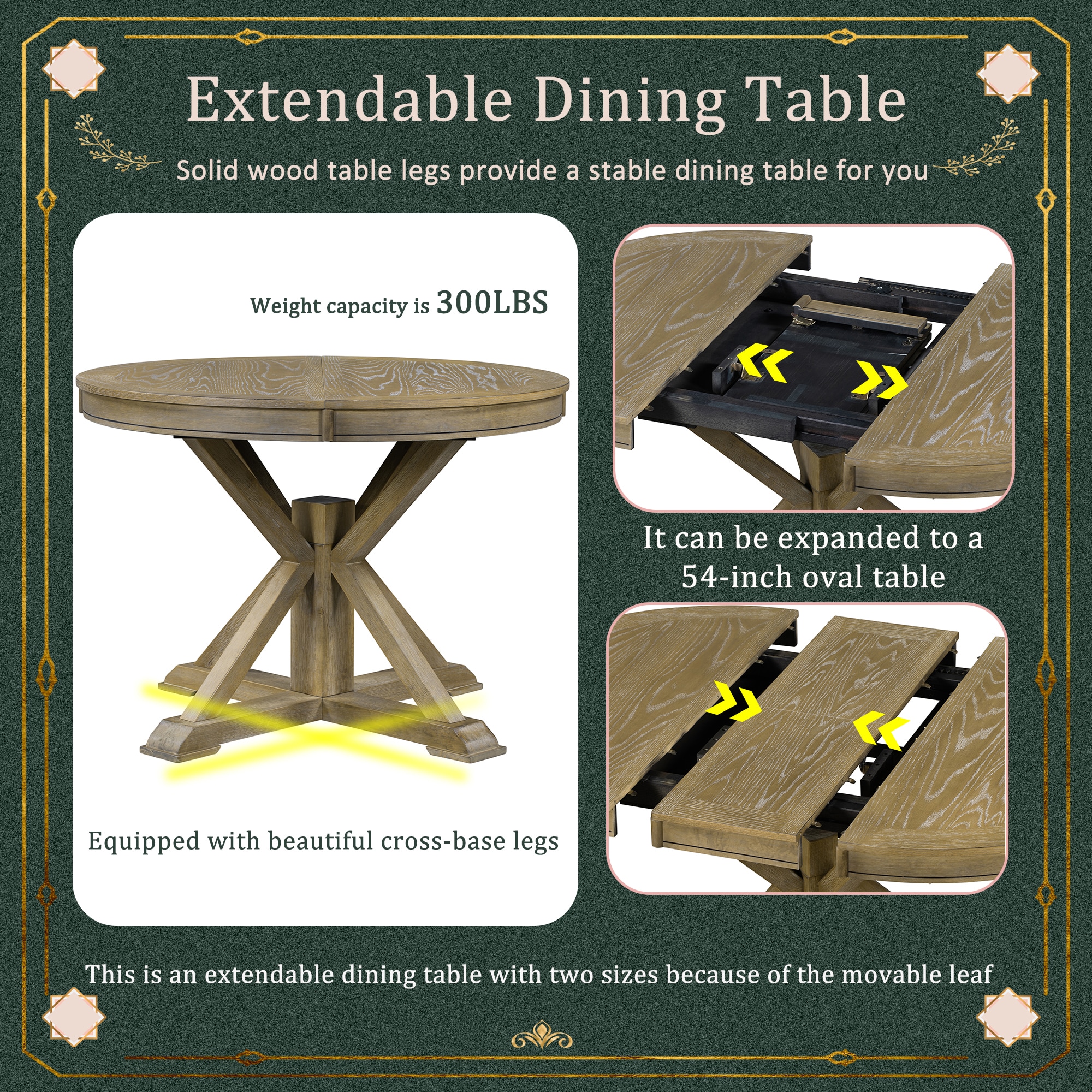 SINOFURN SYA330141WD Dining-Tables - View #11