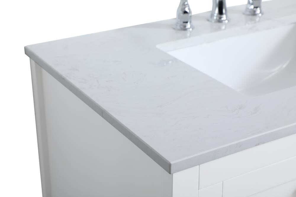 Elegant Decor FI48036WH Bath-Vanity-Combo - View #7