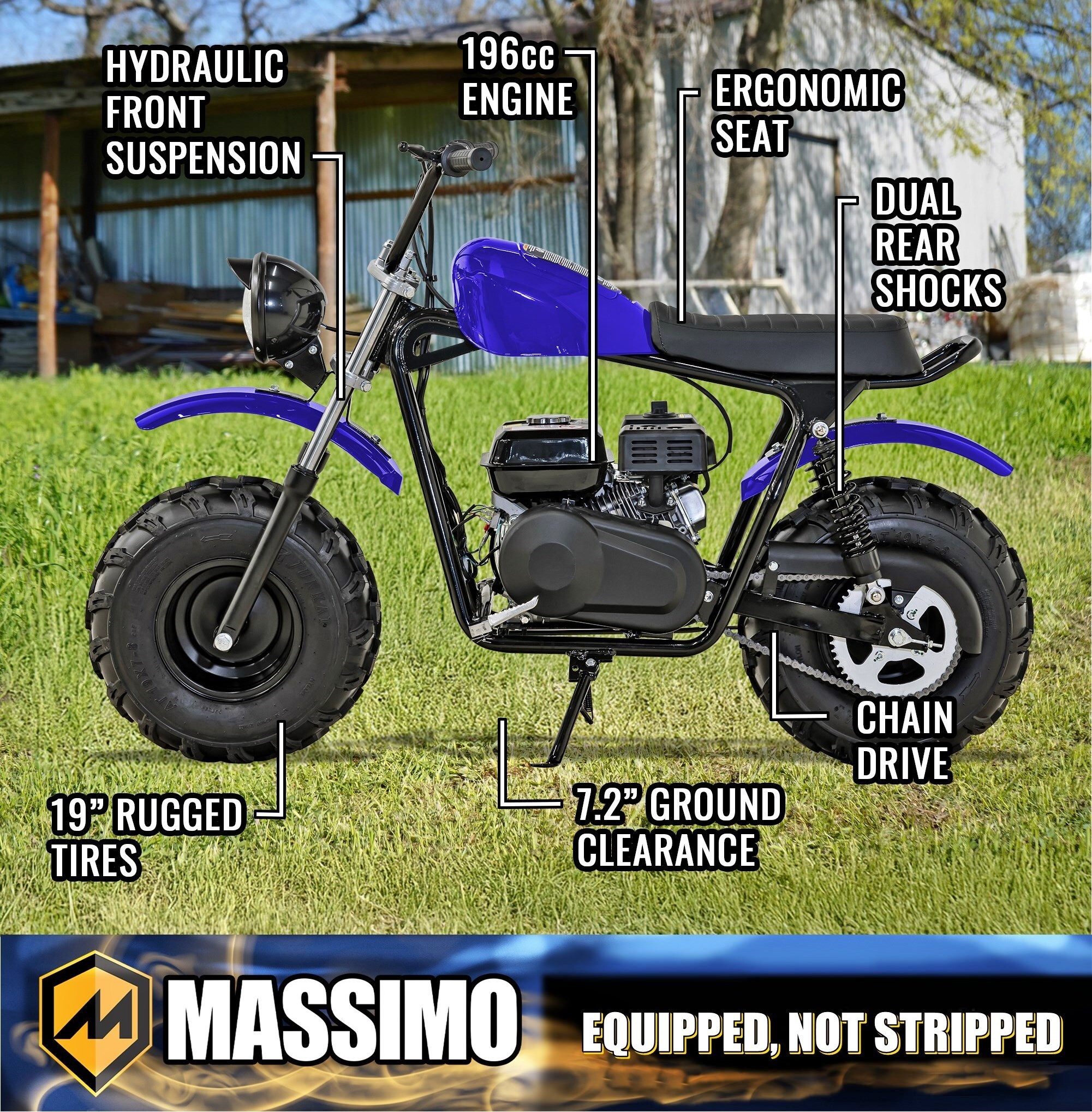Massimo Y180200317 Dirt-Bikes-Mini-Bikes - View #9