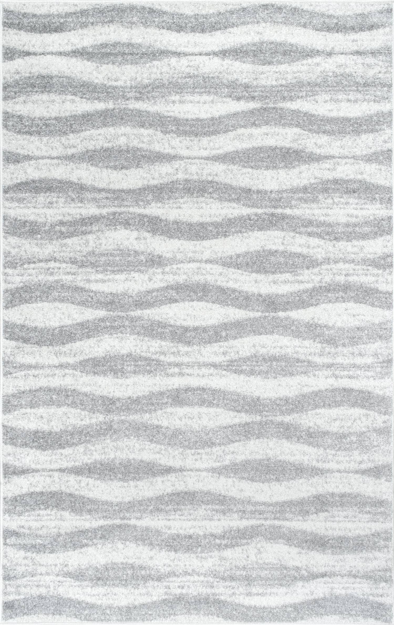 nuLOOM BDSM02A-S808 8 x 8 (ft) Loomed Polypropylene Gray Square Indoor Geometric Area rug