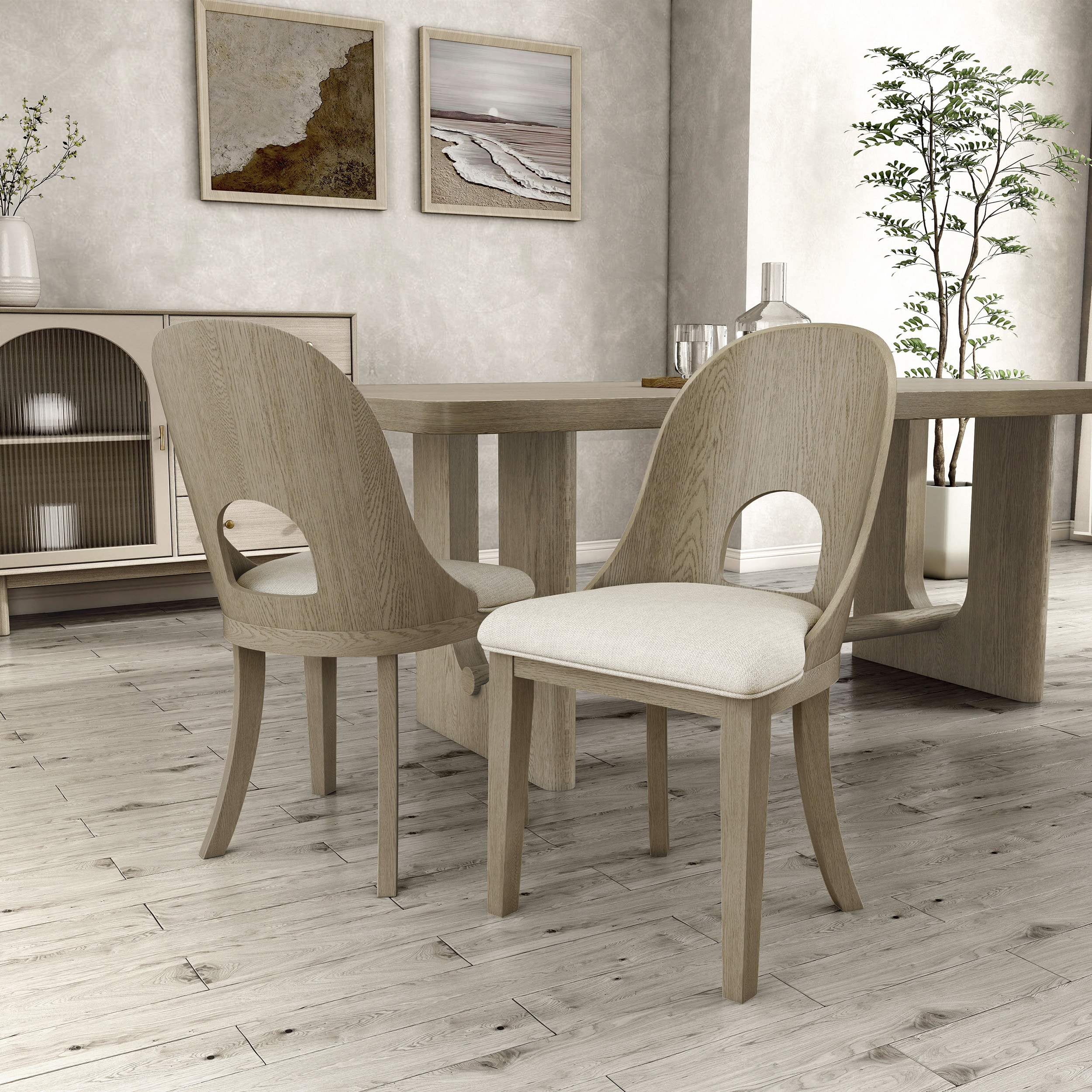 Furniture of America IDF-39004AK-SC Dining-Chairs - View #4