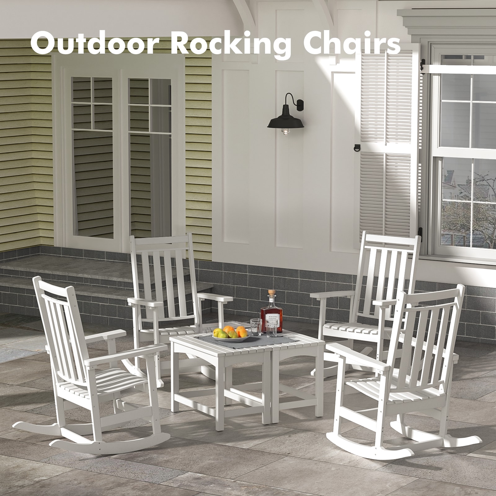 GARSING RC-WHITE Patio-Chairs - View #8