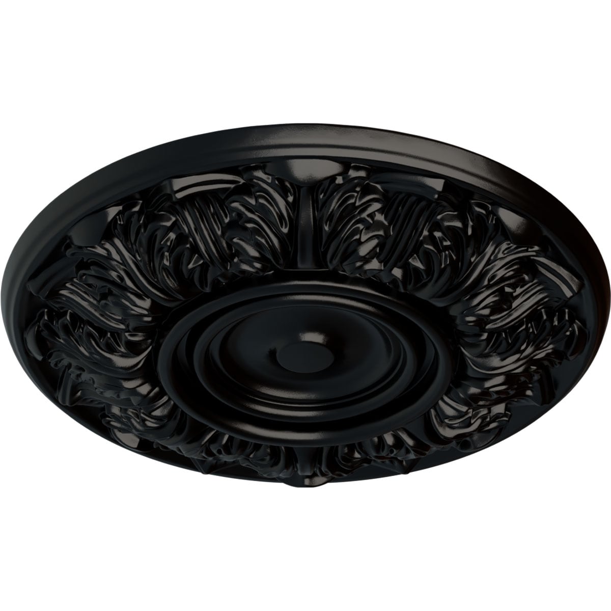 Ekena Millwork CM13WHBLF Ceiling-Medallions - View #2