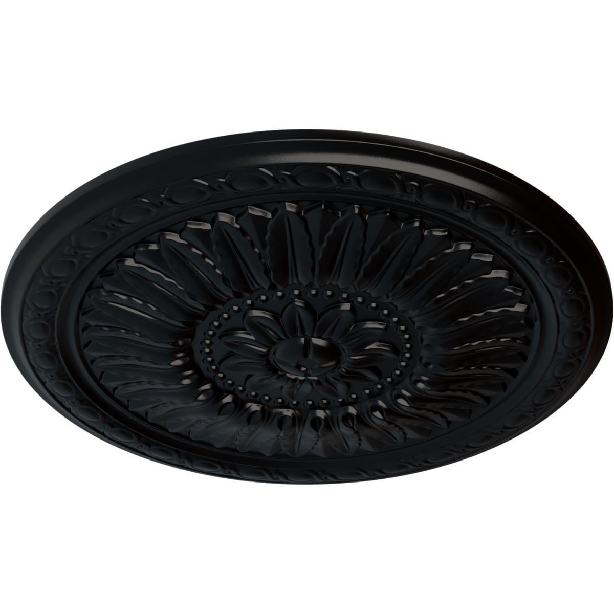 Ekena Millwork CM24TEBLF Ceiling-Medallions - View #2