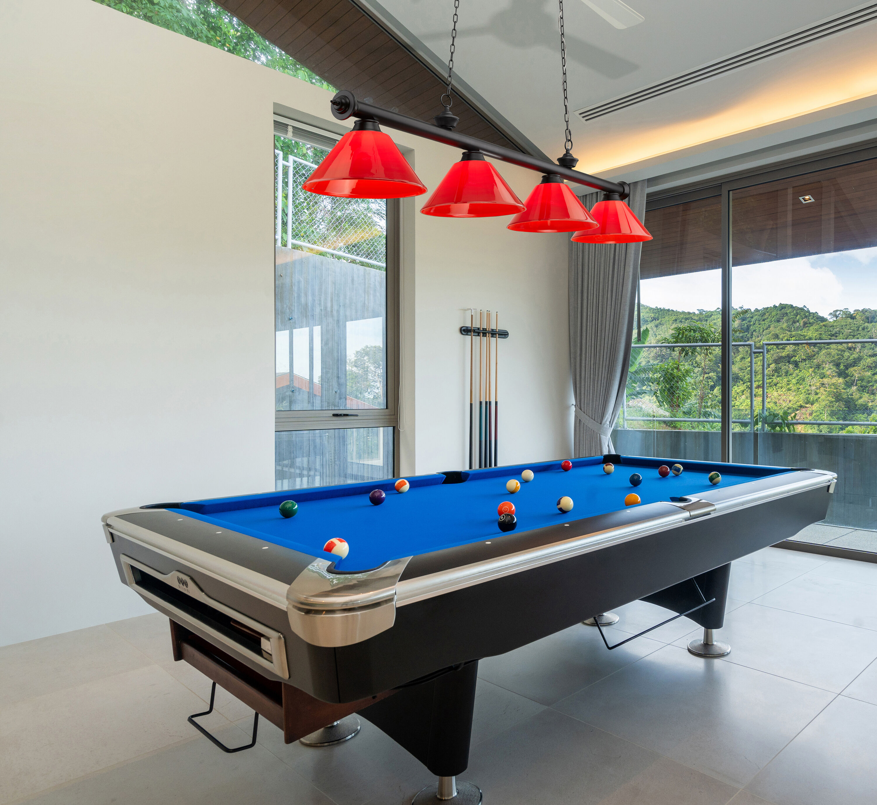 Z-Lite 2306-4MB-PRD Pool-Table-Lighting - View #7