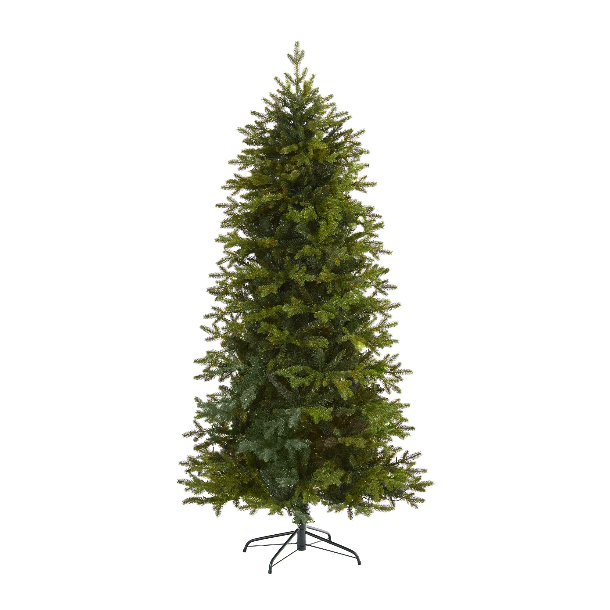 Nearly Natural T4512 7-ft Fir Artificial Christmas Tree