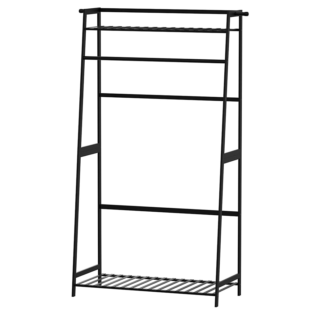 TRINITY Bronze Rolling Garment Rack