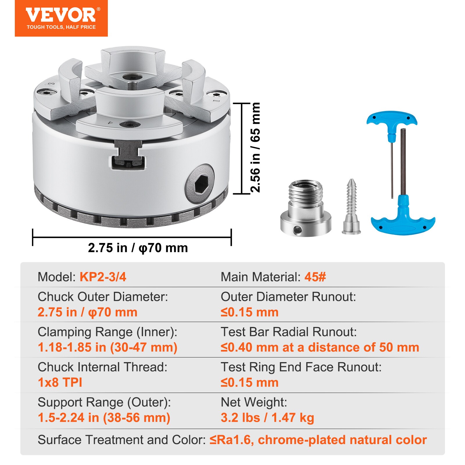 VEVOR MGCCKP275YC0517OZV0 Benchtop-Stationary-Access - View #8
