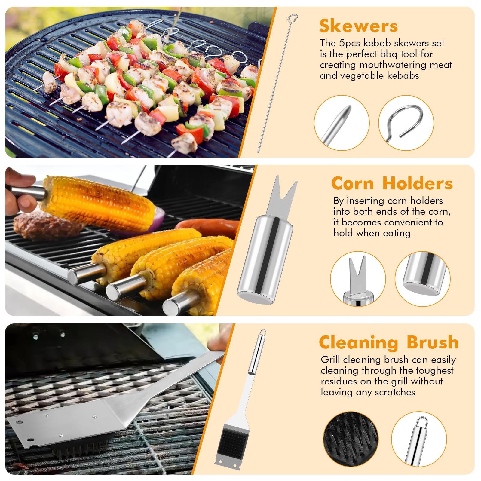 Tinyhomie LW-X-KARL3823 Grilling-Tools-Utensils - View #3