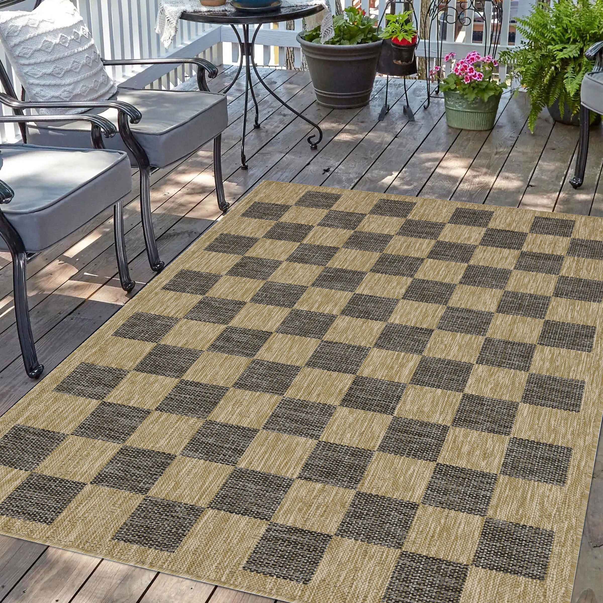 Playa Rug PLY-DAY-BLK-JUT-5X8 rugs - View #4