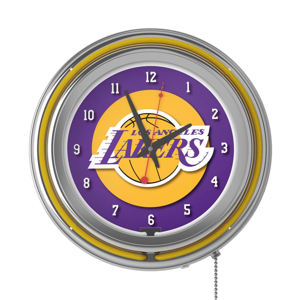 Trademark Gameroom NBA1400-LAL Indoor-Outdoor-Clocks - View #2
