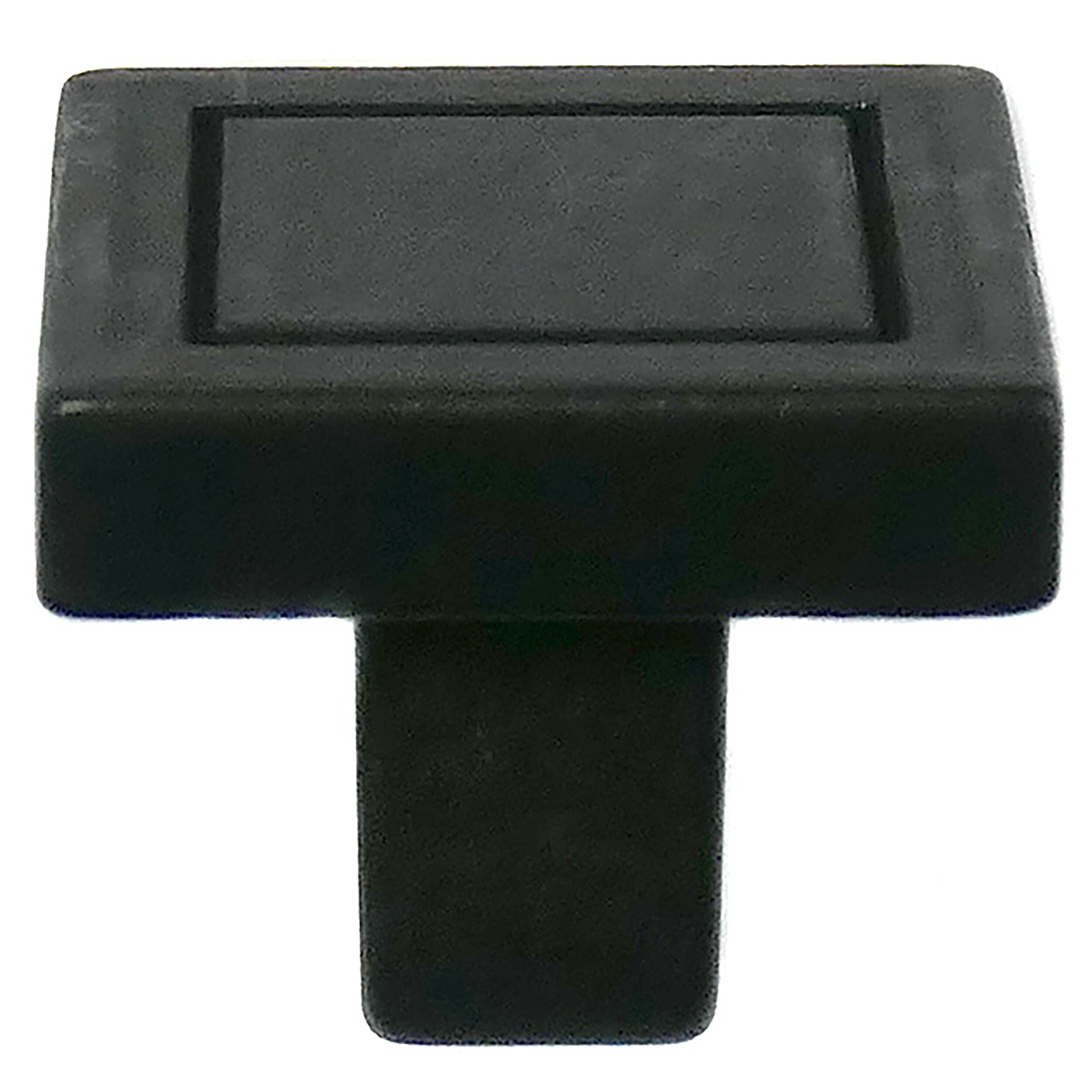 Laurey 72866 Cosmopolitan 7/8-in Oil Rubbed Bronze Square Modern Cabinet Knob