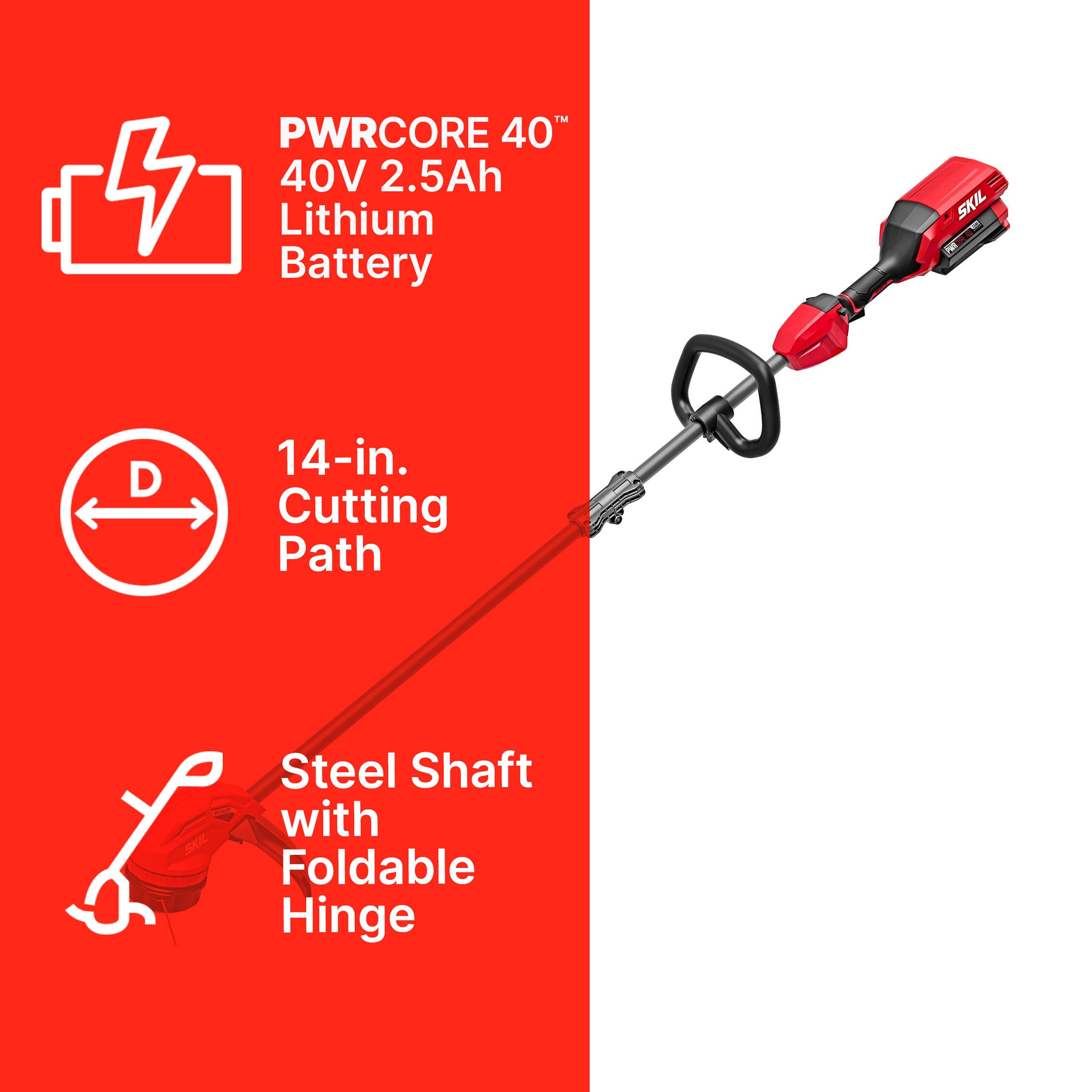 SKIL LT4818-10 Cordless-String-Trimmers - View #3