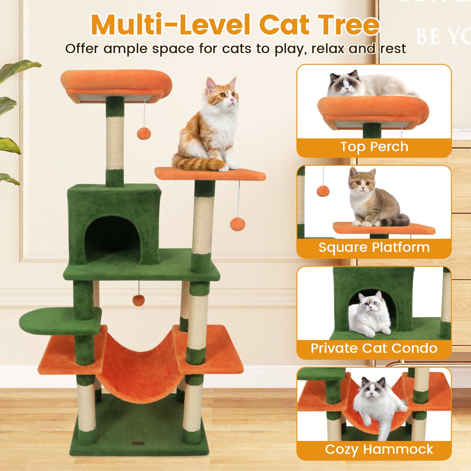 Slickblue D-CO-VL17401VP Cat-Trees - View #5