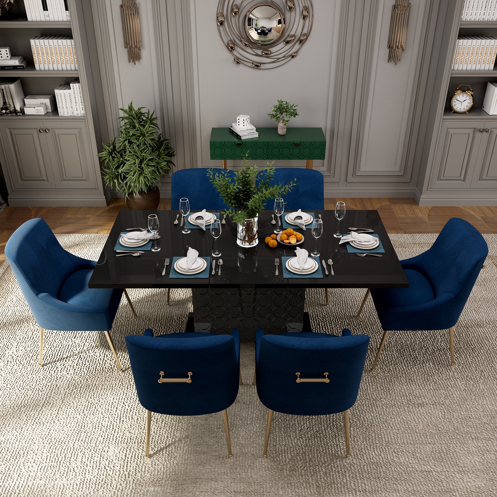 Clihome CL-ST1-BK700NY Dining-Sets - View #5