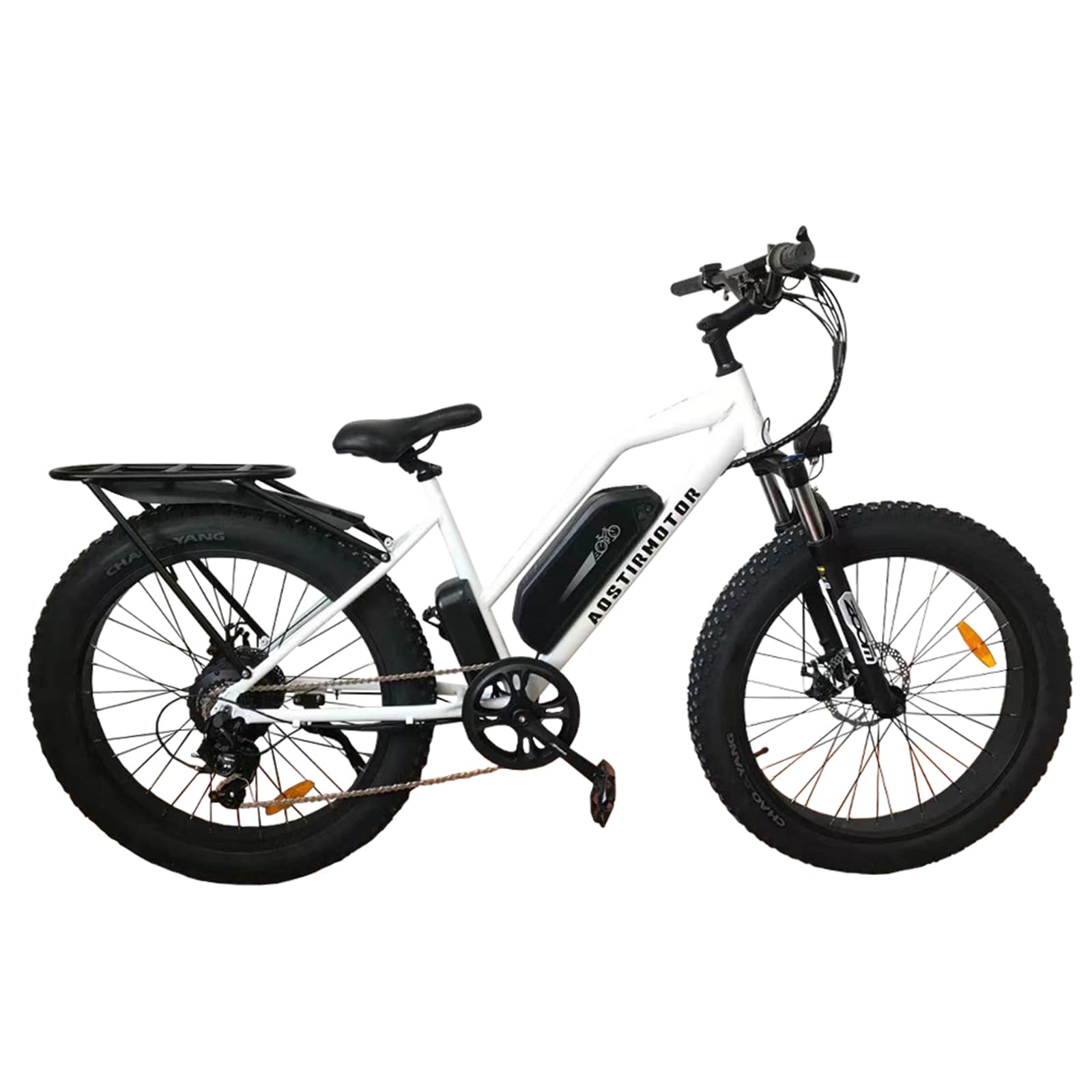 26-in Unisex E-bike | Powerful Rear Hub Motor | 48V/13Ah Lithium Ion Battery | SW-U LCD Display | - Maocao Hoom DJBH-S07-G