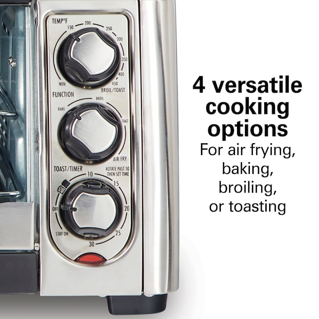 Hamilton Beach 6-Slice Sure Crisp Air Fryer Oven