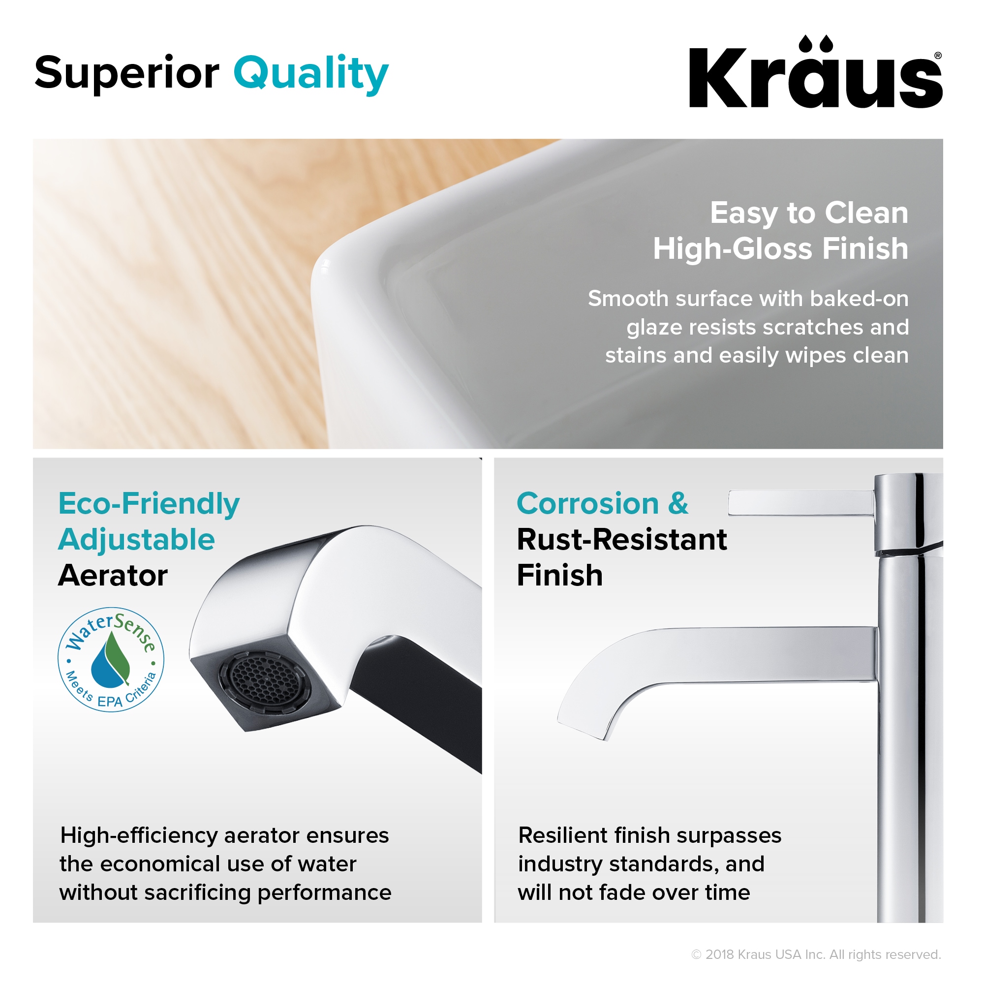 Kraus C-KCV-120-1007CH Bath-Sink - View #10