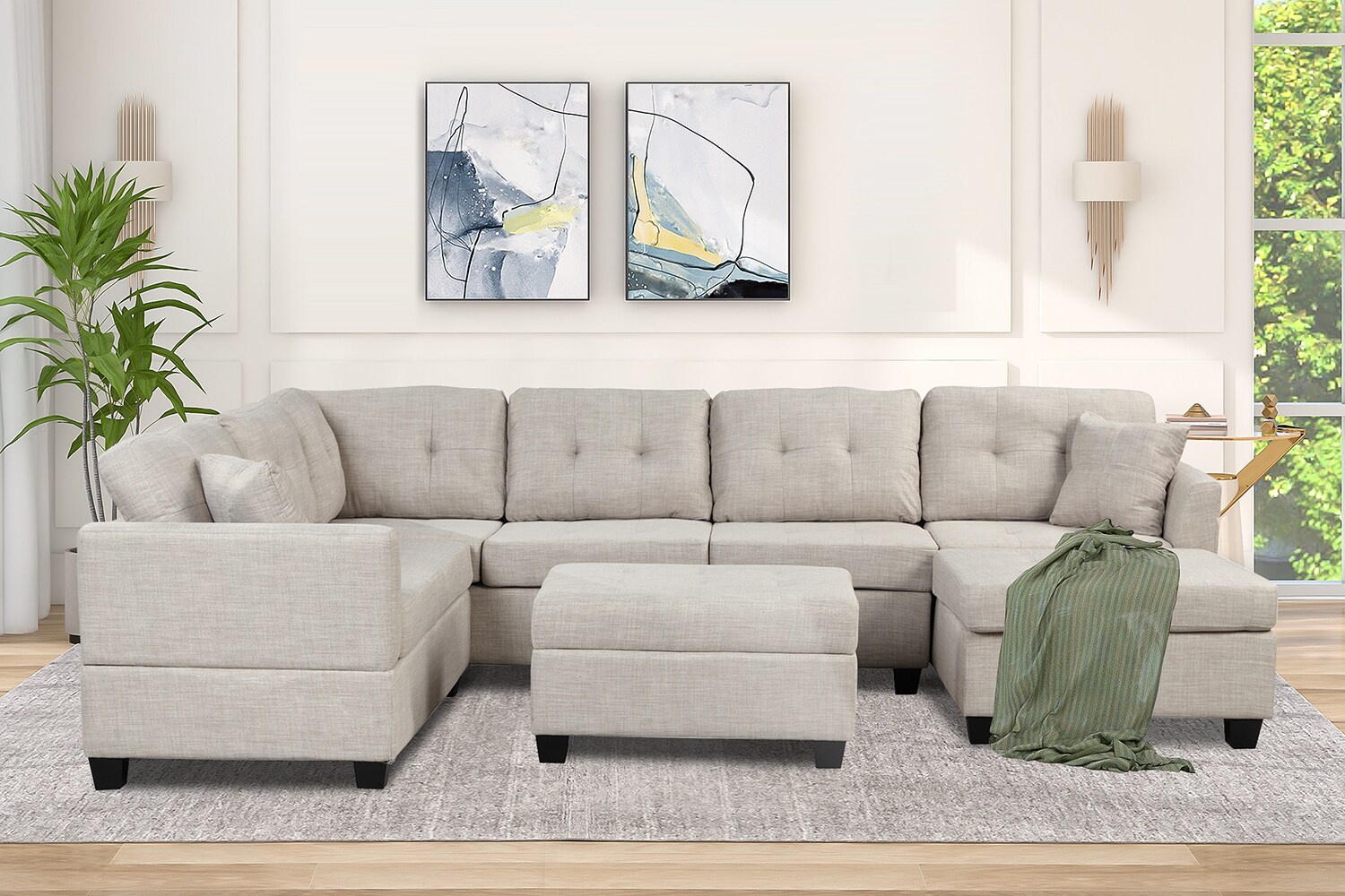 SINOFURN SYA370147BG Sofas-Loveseats - View #8