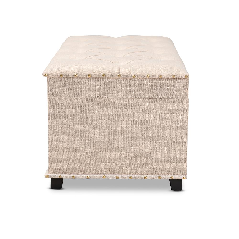 Baxton Studio 161-10276-LW Indoor-Ottomans - View #3