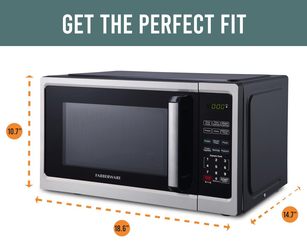 microwave with tandoor technology