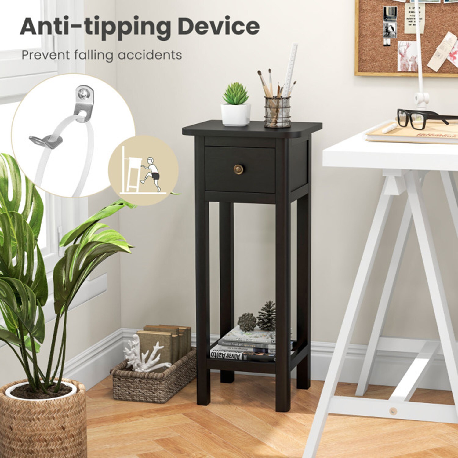 Mondawe MO-JV10760BK nightstands - View #5