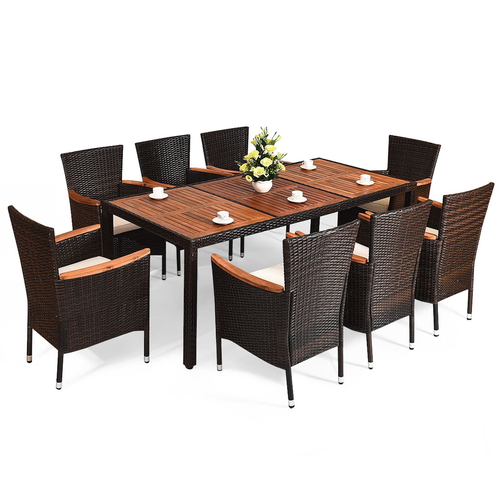 WELLFOR OUG68660B+ Patio-Dining-Sets - View #8