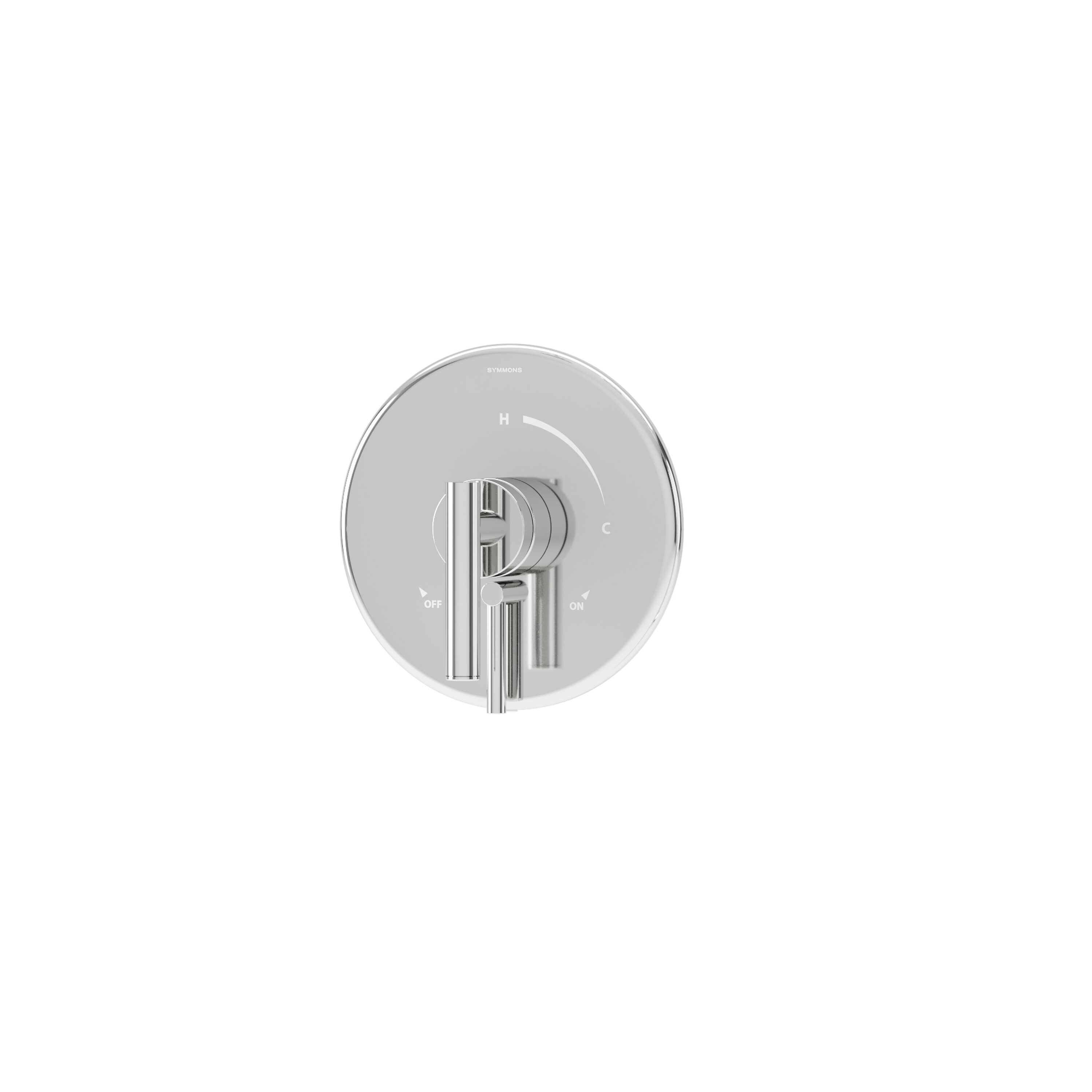 Dia Polished Chrome Wall Mounted Shower Valve Trim Kit