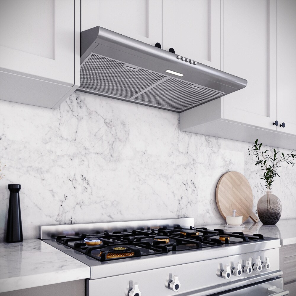 Streamline 30-Inch Stainless Steel Convertible Under Cabinet Range Hood
