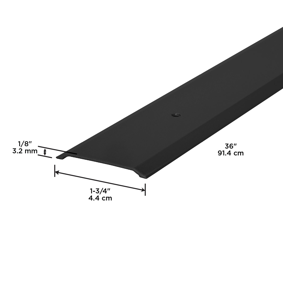 M-D 36-in x 0.75-in Aluminum Door Threshold (Install with Screws) in the  Door Thresholds department at